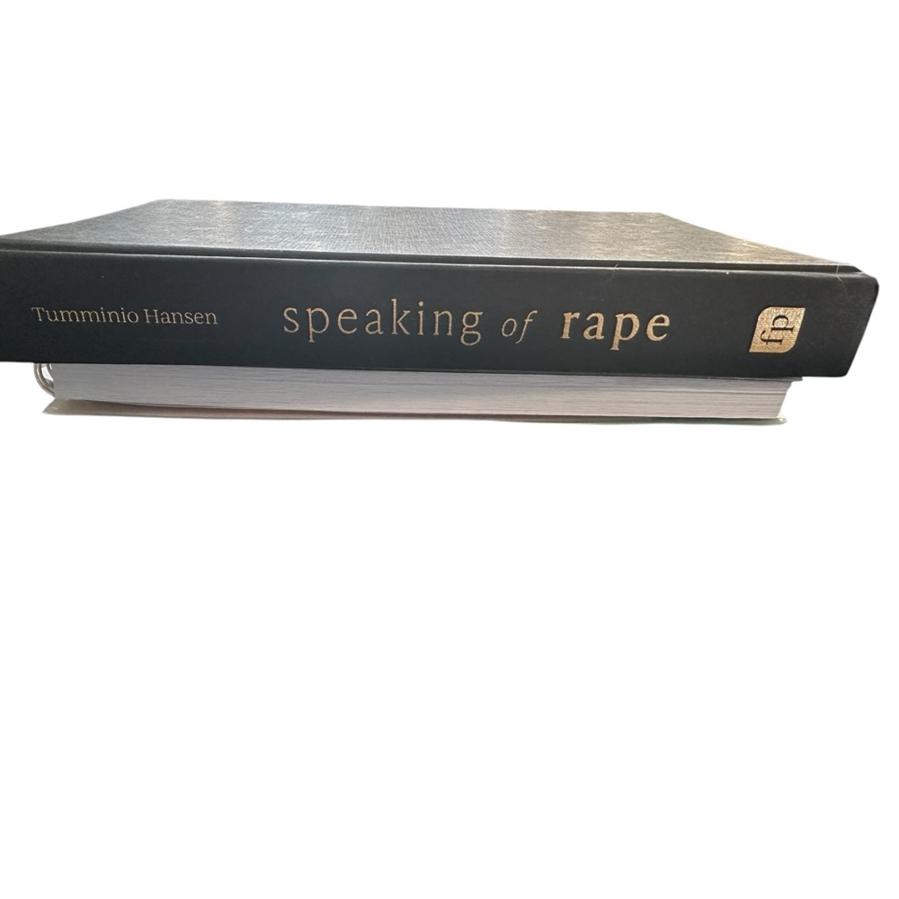 A Book by Tumminio Hansen “Speanking of Rape” Free Press published no dust cover